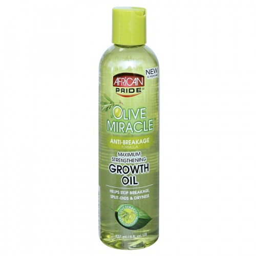 African Pride Olive Miracle Growth Oil 8oz African Pride Olive Miracle Growth Oil 8oz